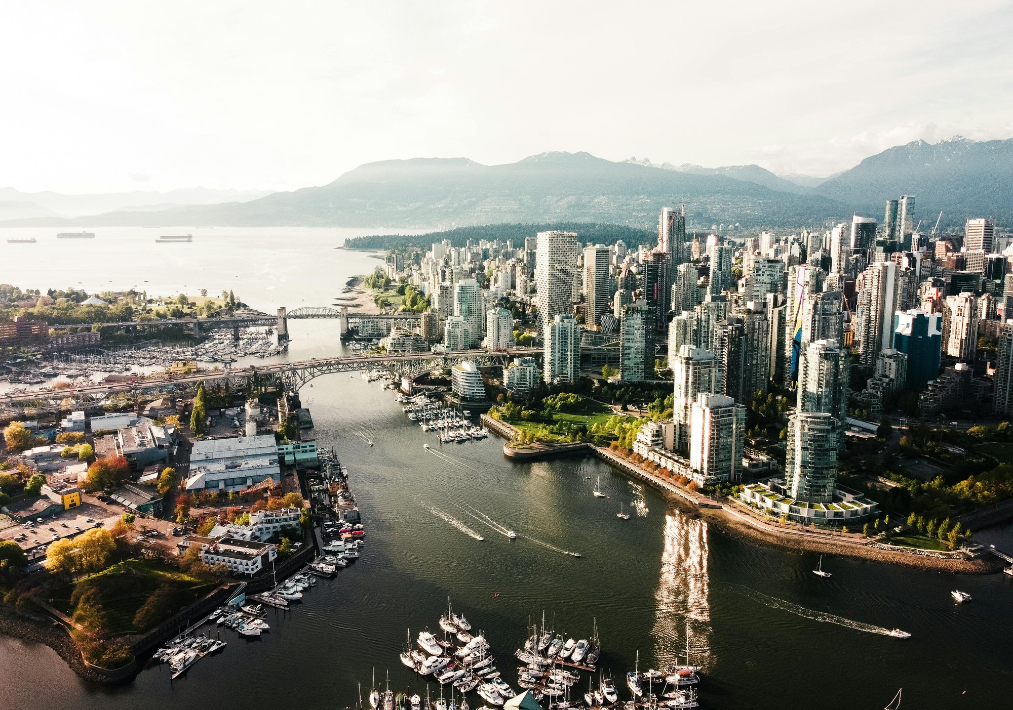 Vancouver skyline photo